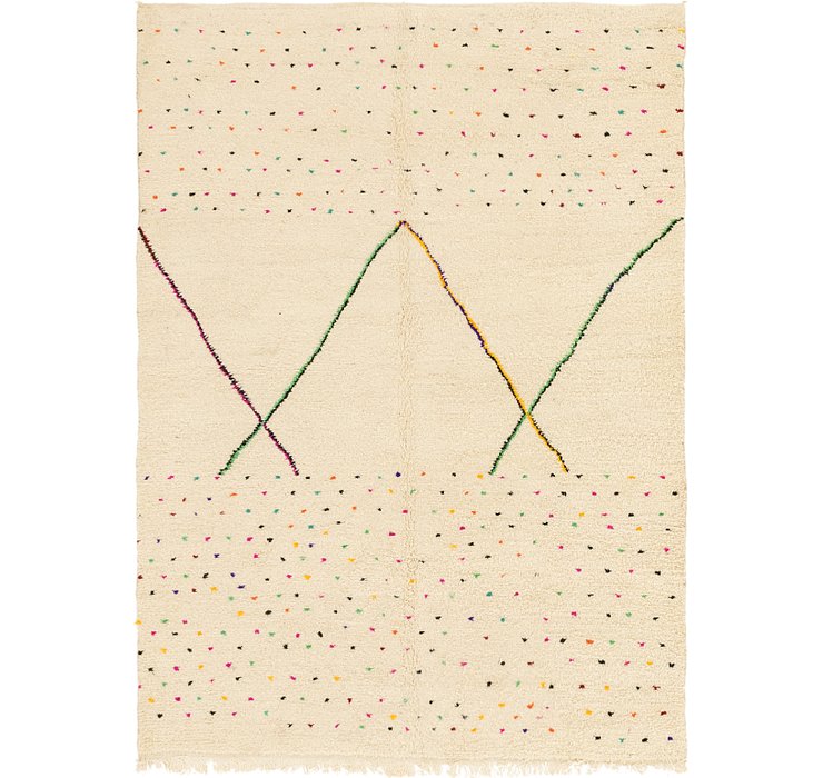 6' 8 x 9' Moroccan Rug