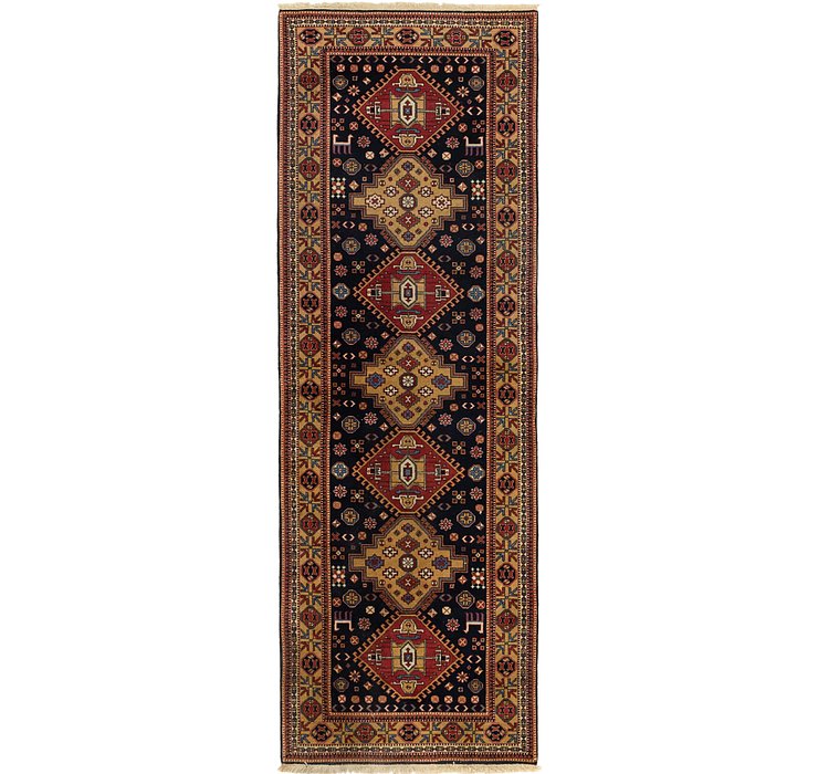 4' x 12' Ardabil Persian Runner ...