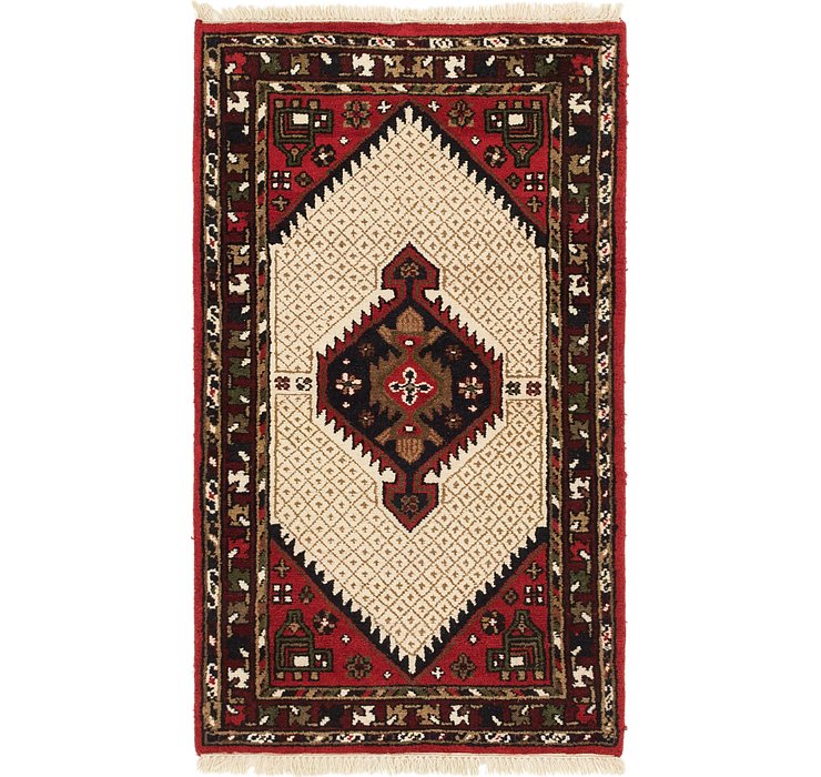 90cm x 163cm Indo Heriz Rug