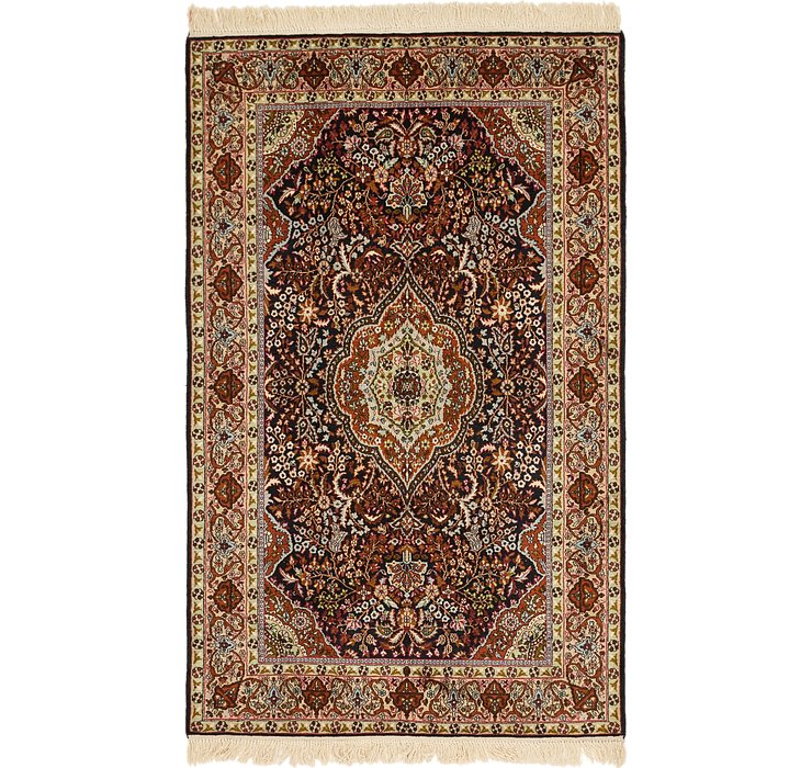 4' x 6' 7 Kashmir Oriental Rug
