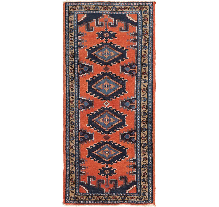 3' 6 x 7' 10 Viss Persian Runner Rug