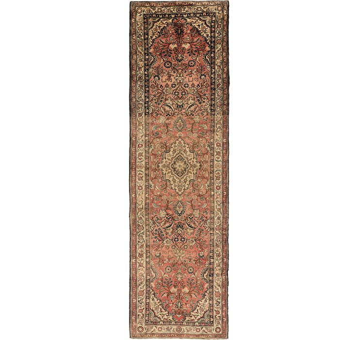 3' 8 x 12' 9 Khamseh Persian Runner ...