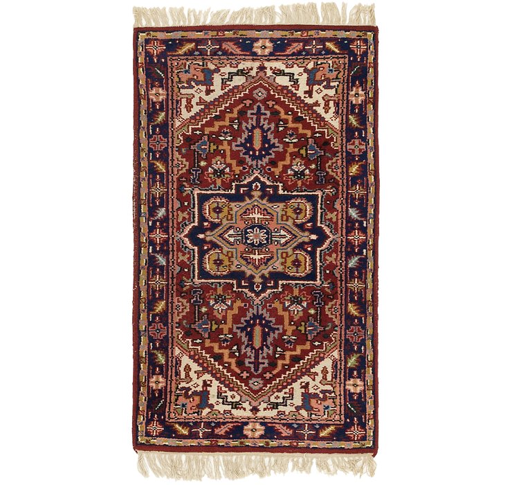 80cm x 152cm Indo Heriz Rug