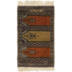 1' 7 x 2' 8 Lahour Oriental Rug