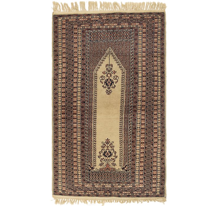 3' x 5' 2 Lahour Oriental Rug