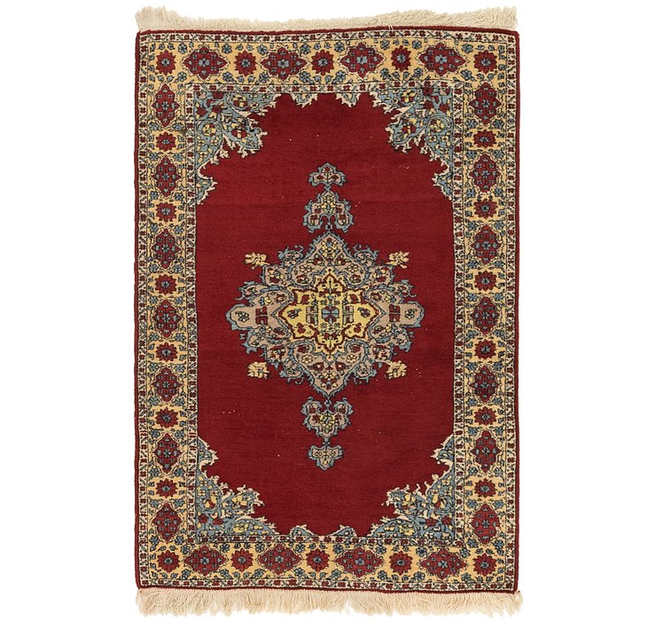 3' 2 x 5' Kerman Persian Rug