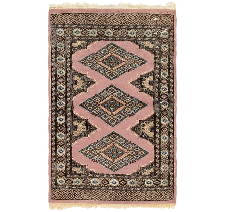 2' 7 x 4' Bokhara Oriental Rug