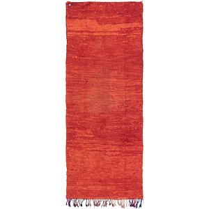 3' 7 x 9' 5 Moroccan Runner Rug