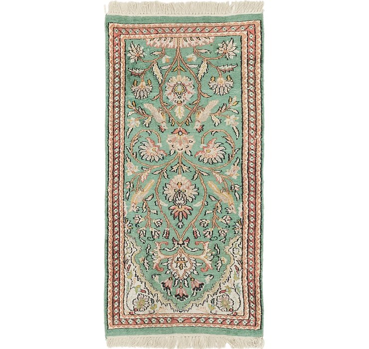 60cm x 127cm Kashmir Oriental Rug