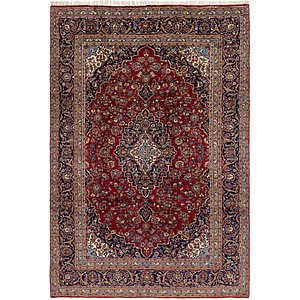 8' 2 x 12' 2 Kashan Persian Rug