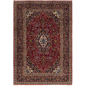 7' 10 x 11' 4 Kashan Persian Rug