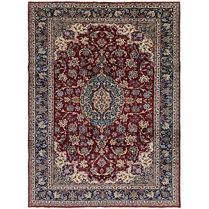 10' x 13' 6 Isfahan Persian Rug