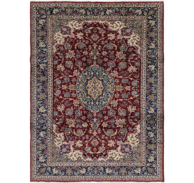 10' x 13' 6 Isfahan Persian Rug