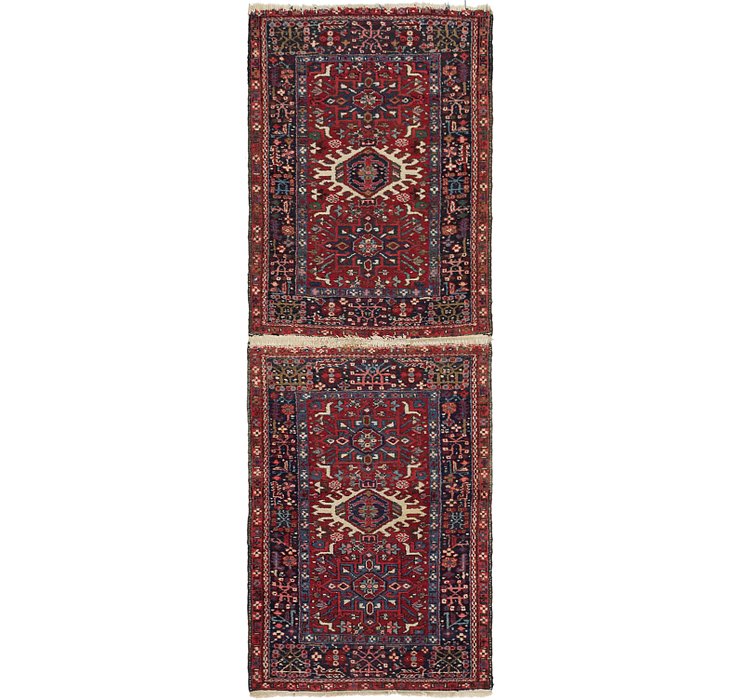 3' 2 x 9' Gharajeh Persian Runner...