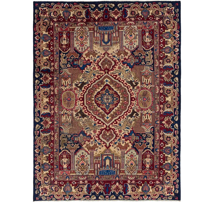 8' x 10' 7 Kashmar Persian Rug