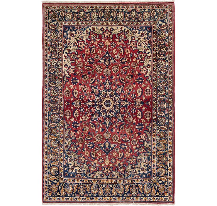 7' x 10' 3 Isfahan Persian Rug