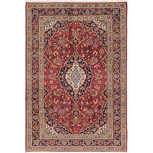 203cm x 297cm Kashan Persian Rug