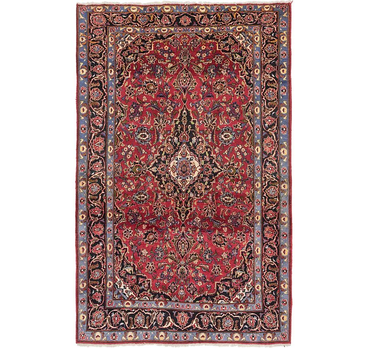 5' x 7' 10 Kashan Persian Rug