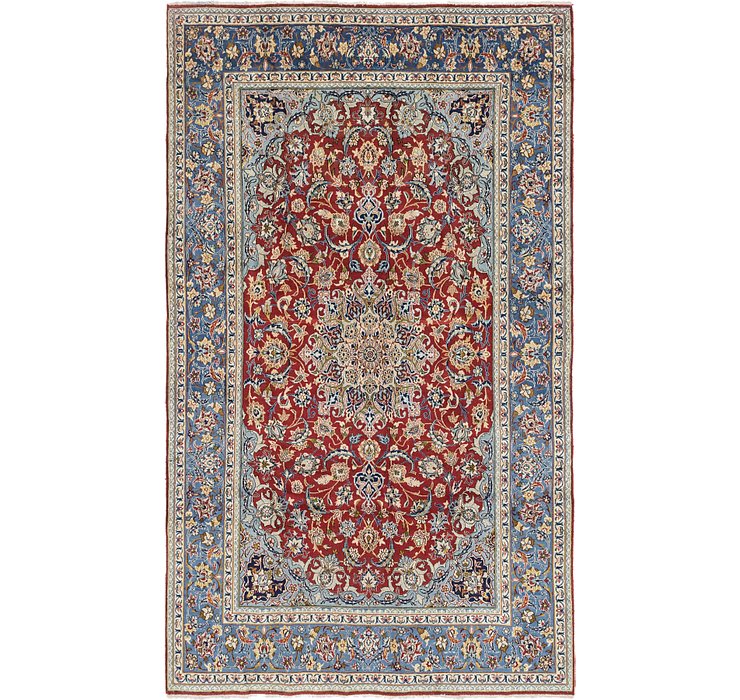 6' 4 x 11' Isfahan Persian Rug