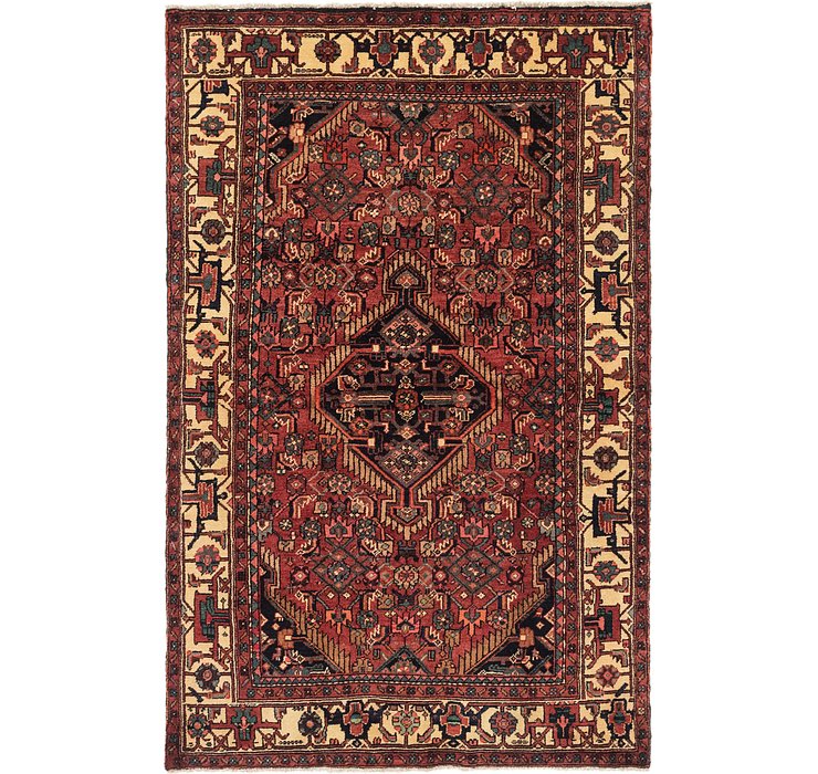 4' 6 x 7' Darjazin Persian Rug