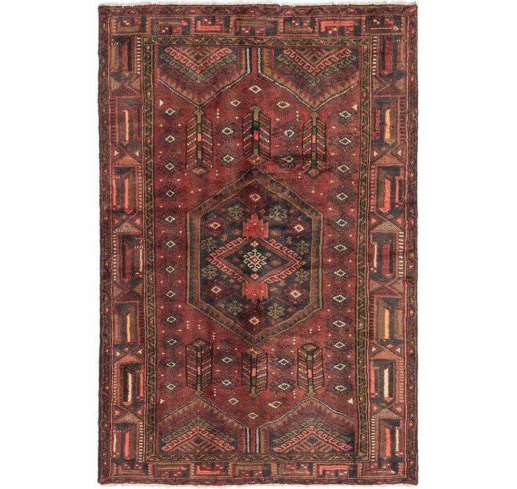 4' 3 x 6' 4 Zanjan Persian Rug