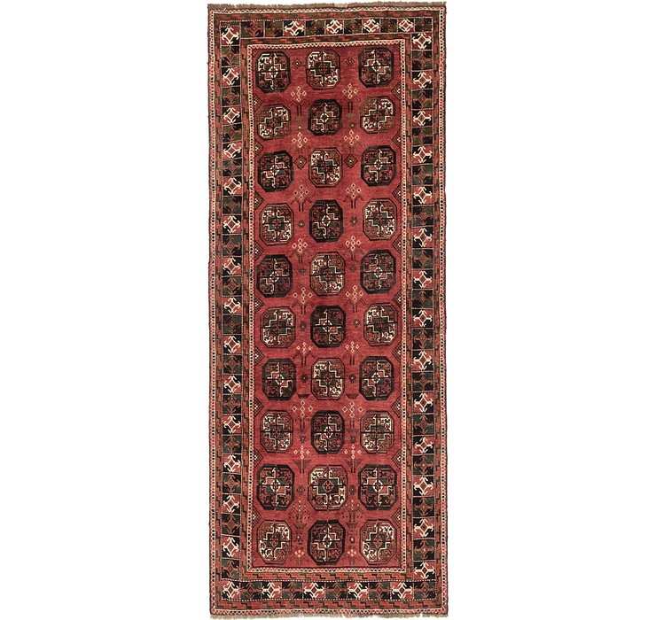 4' x 9' 8 Shiraz Persian Runner Rug