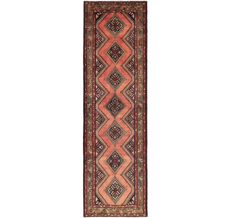 3' 4 x 11' Chenar Persian Runner Rug