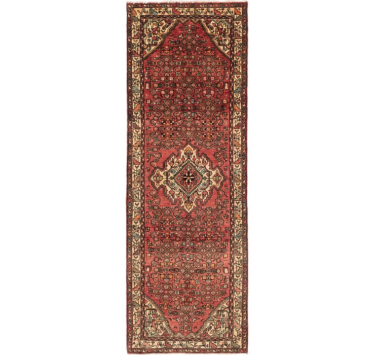 3' 7 x 10' 2 Hossainabad Persian Run...