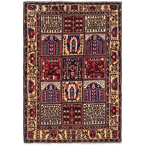 152cm x 230cm Bakhtiar Persian Rug