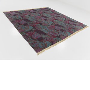 7' 8 x 8' Nepal Square Rug