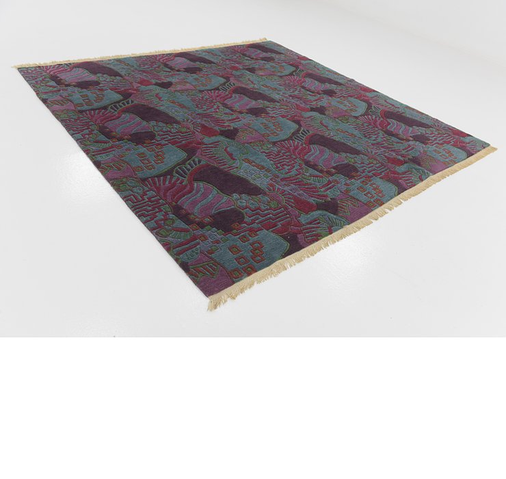 7' 8 x 8' Nepal Square Rug