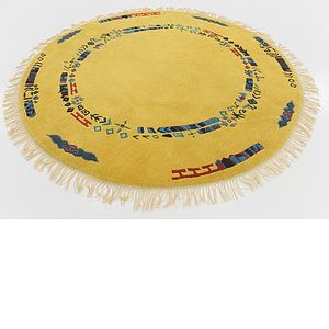 6' 9 x 6' 10 Nepal Round Rug