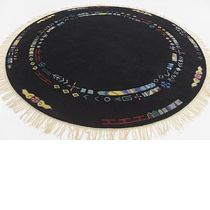HandKnotted 8' x 8' 2 Nepal Round Rug