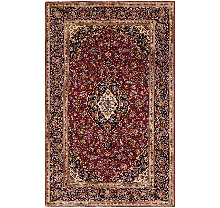 6' 8 x 10' 8 Kashan Persian Rug