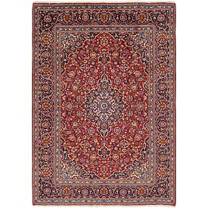 8' x 11' Kashan Persian Rug