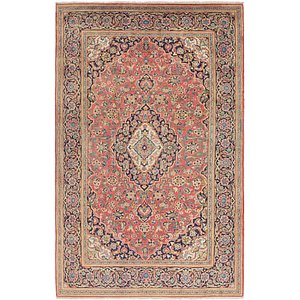 6' 5 x 10' 9 Kashan Persian Rug