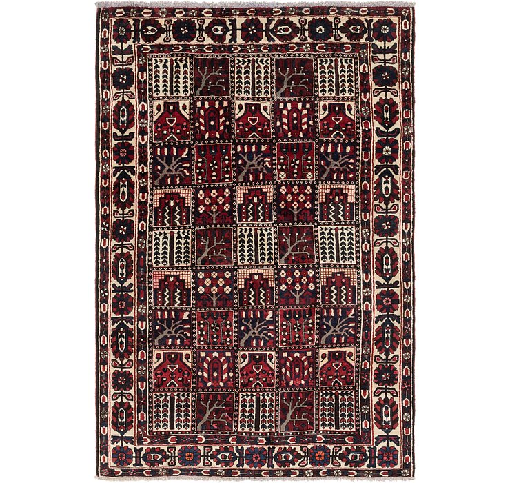 6' 9 x 10' 2 Bakhtiari Persian Rug