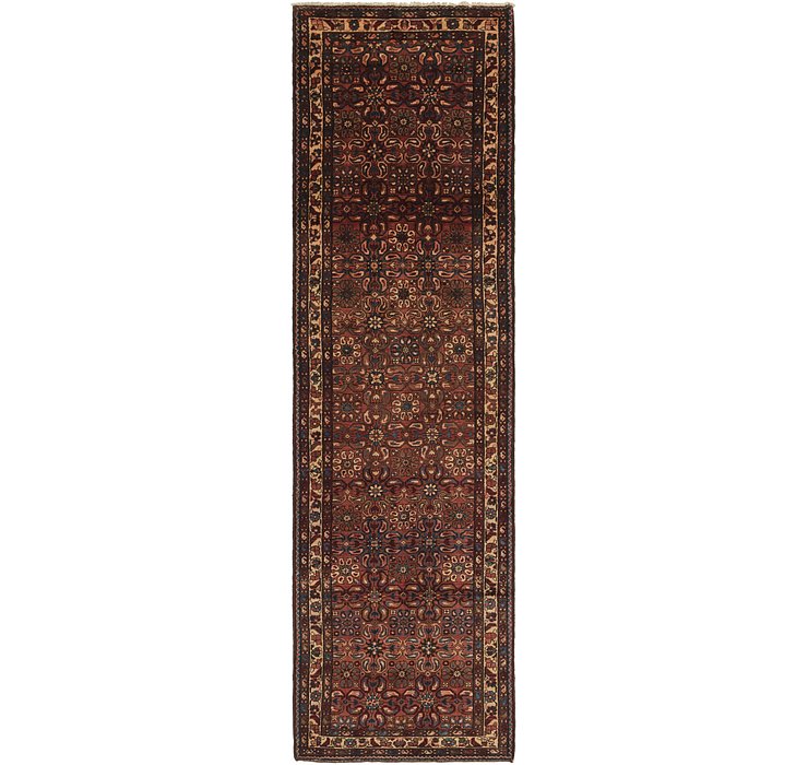 3' 8 x 13' 3 Shahsavand Persian Runn...