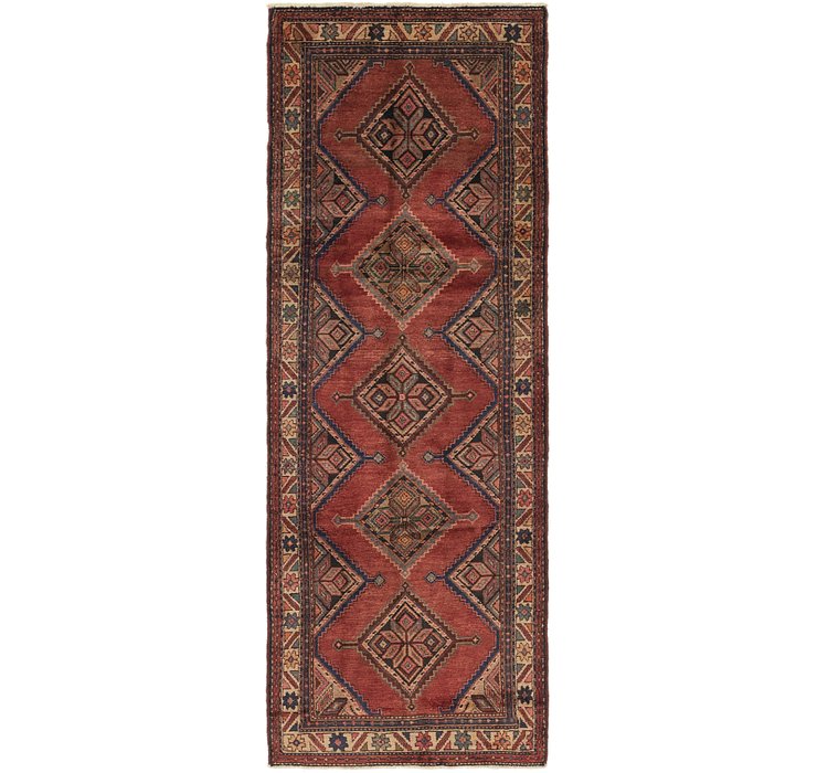 3' 7 x 10' Chenar Persian Runner Rug