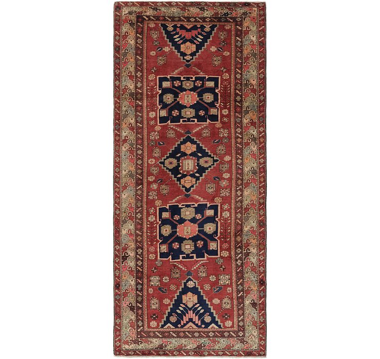 4' 4 x 11' Ardabil Persian Runner ...