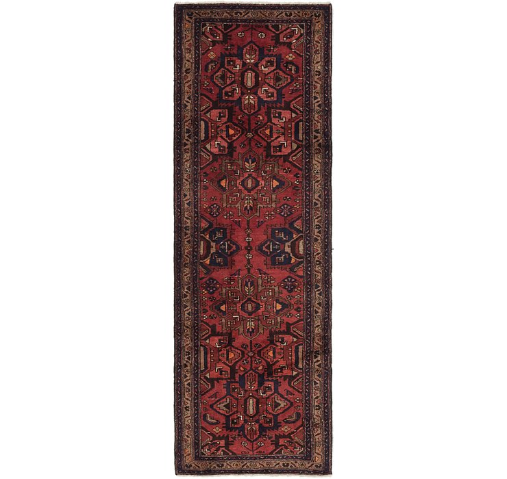 3' 5 x 10' 4 Khamseh Persian Runner ...