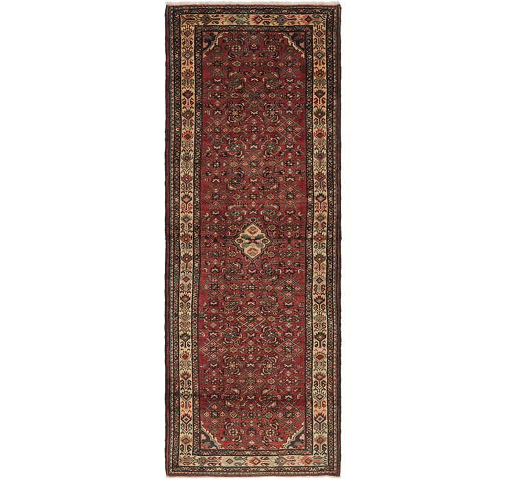 4' x 11' 2 Hossainabad Persian Run...