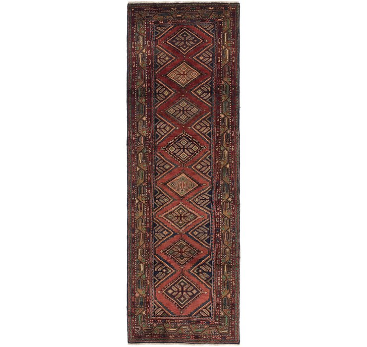3' 4 x 10' 9 Chenar Persian Runner Rug