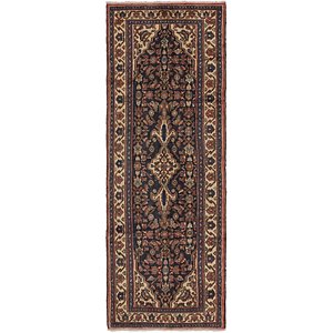 3' 5 x 10' 3 Hamedan Persian Runner ...