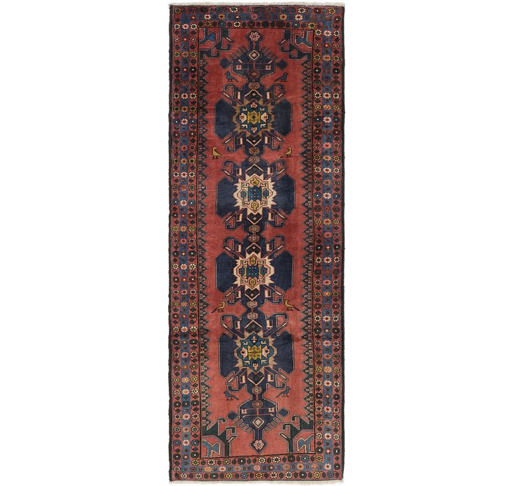 3' 6 x 10' Khamseh Persian Runner ...