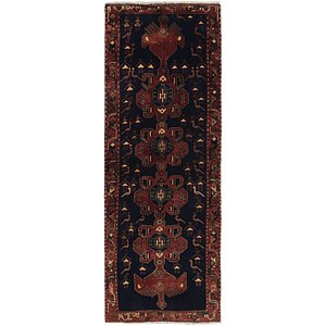 3' 4 x 10' Meshkin Persian Runner ...
