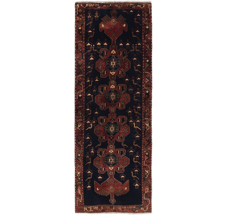 3' 4 x 10' Meshkin Persian Runner ...