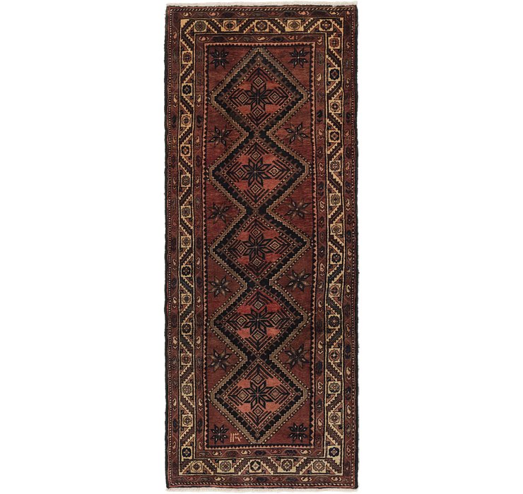 3' 8 x 9' 9 Chenar Persian Runner Rug