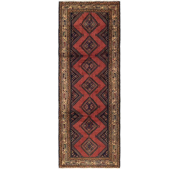 3' 6 x 9' 10 Chenar Persian Runner Rug