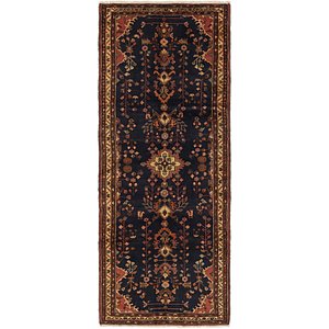3' 8 x 9' 6 Hamedan Persian Runner ...